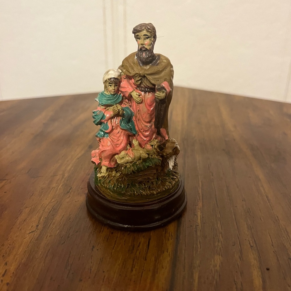 The Holy Family Figurine